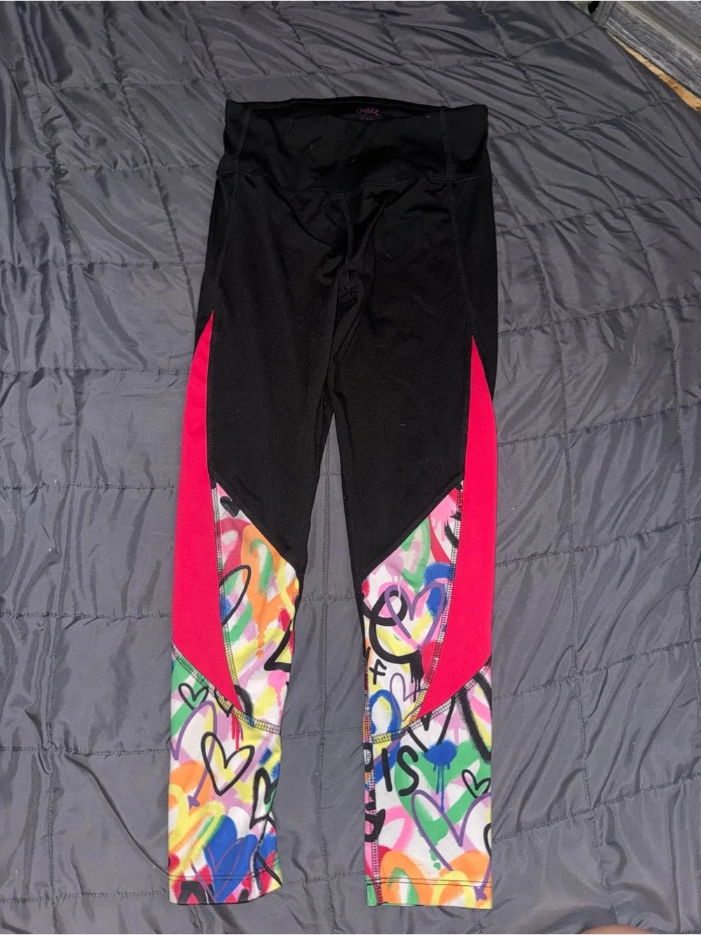 Justice black leggings